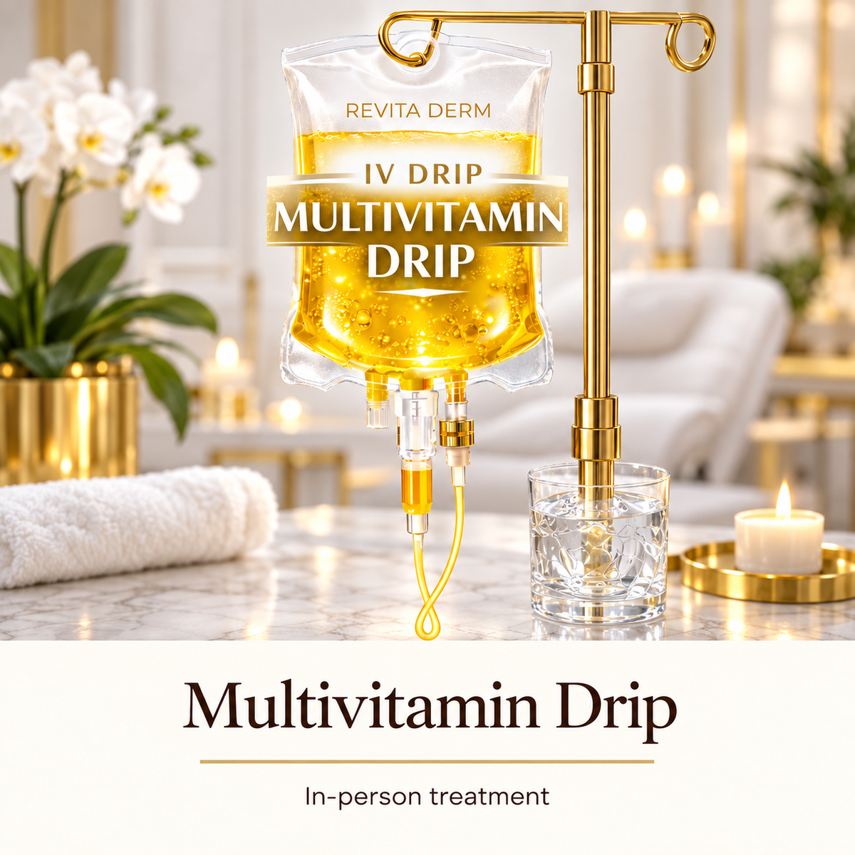 Illustrative Multivitamin Drip — in-person treatment