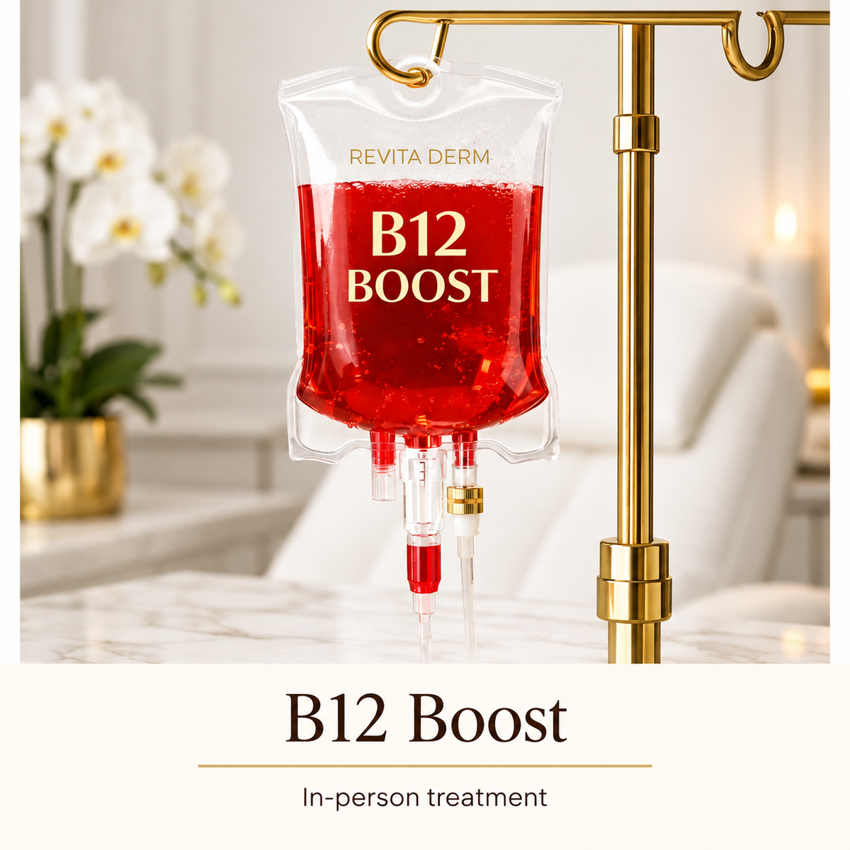 Illustrative B12 Boost — in-person treatment