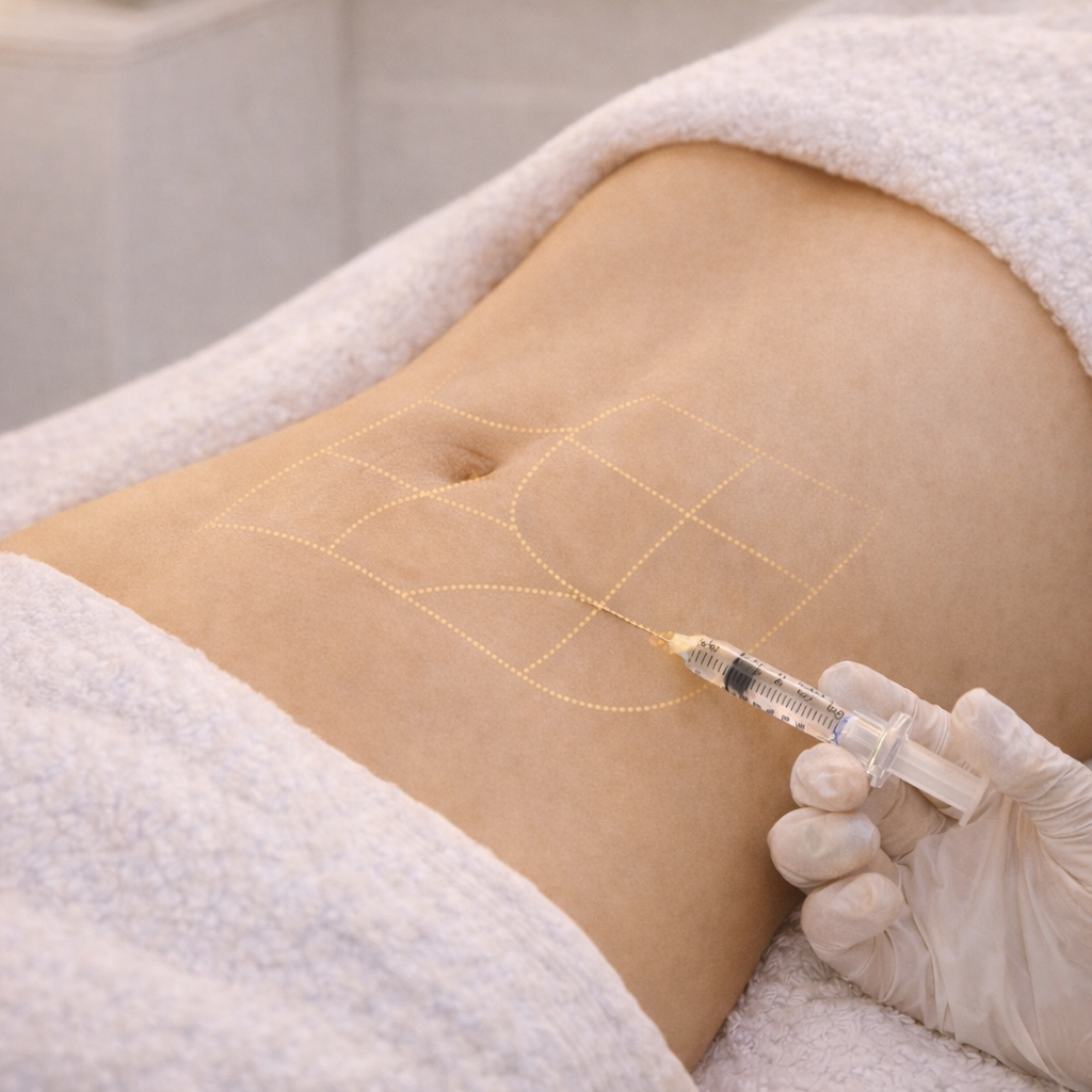 Fat Dissolving Medium Area