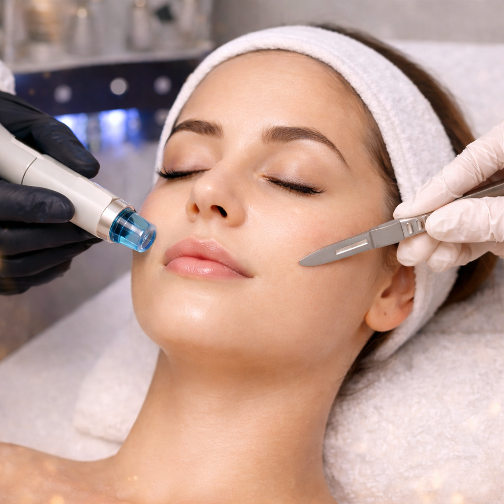 HydraFacial & Dermaplaning