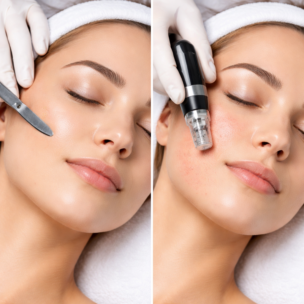 Microneedling & Dermaplaning