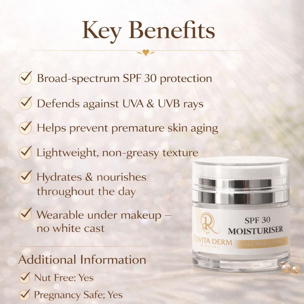 Revita Derm SPF 30 Daily Defence Moisturiser – 50ml