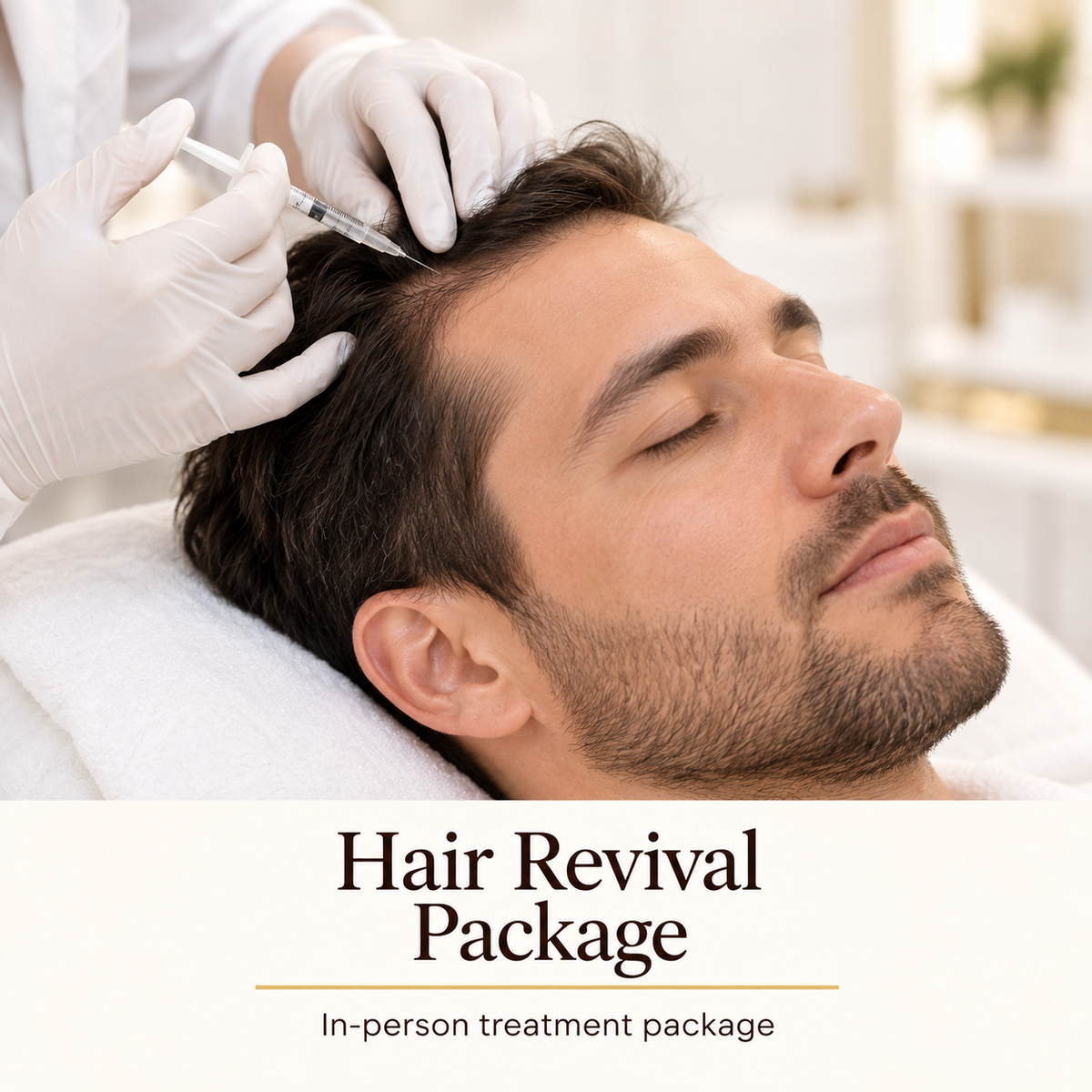 Hair Revival Package — in-person treatment package